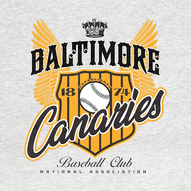 Baltimore Canaries by MindsparkCreative